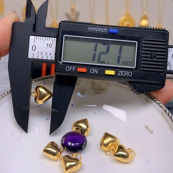 紫晶颈饰银S925镶嵌紫晶925镶嵌143