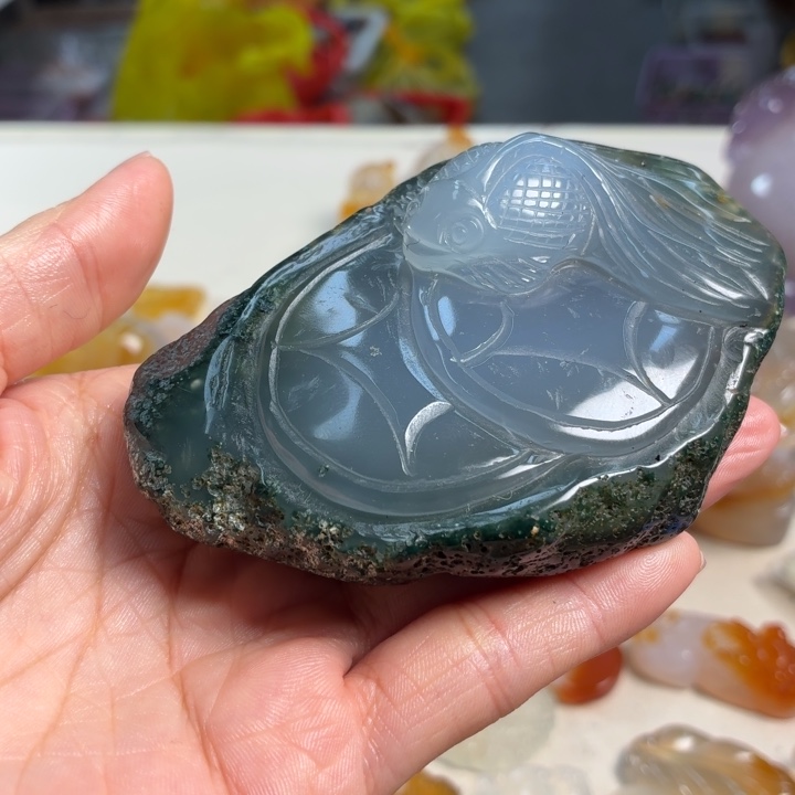 玛瑙/玉髓未镶嵌吊坠(不含链)