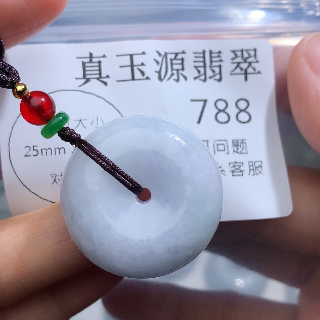 翡翠未镶嵌颈饰788