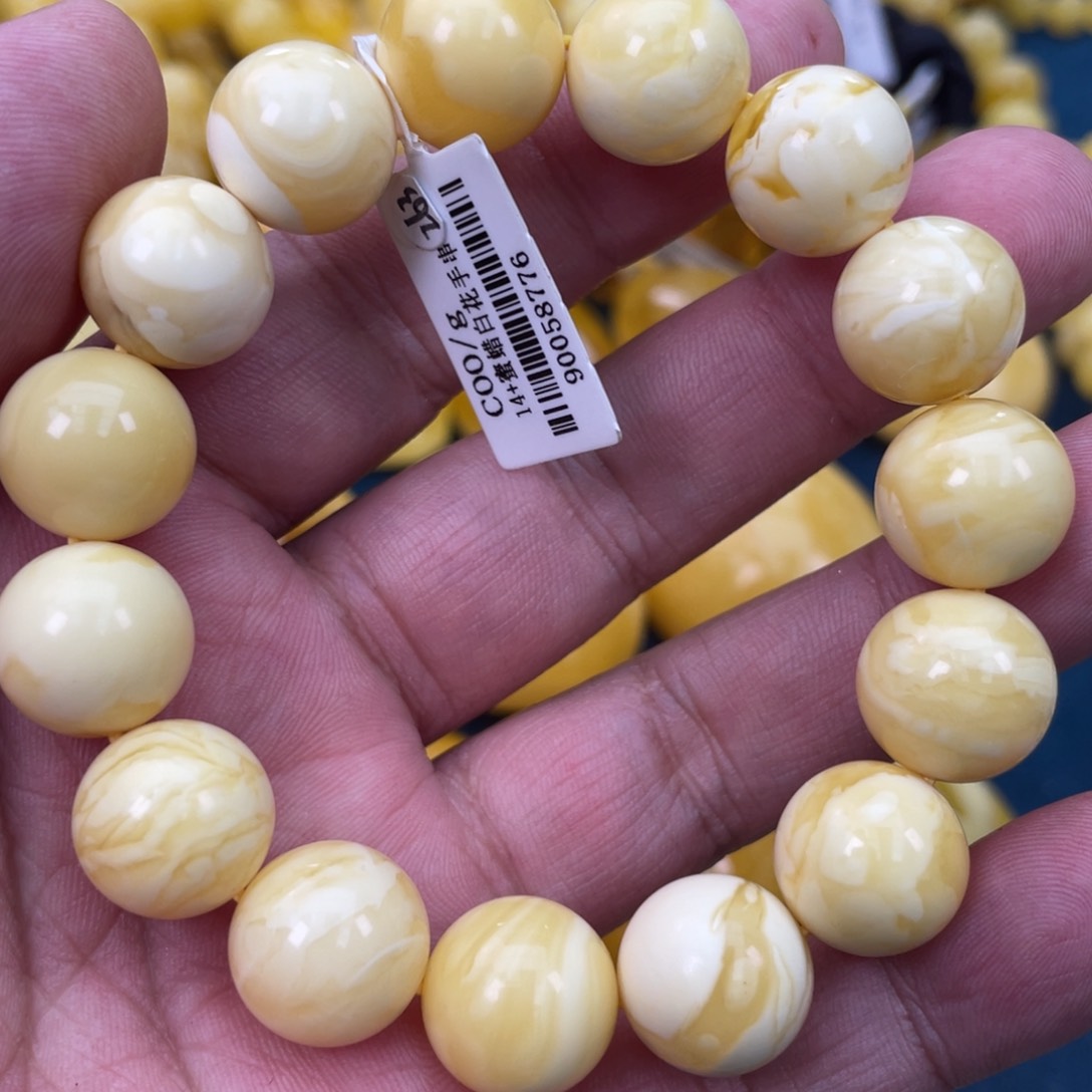 琥珀裸石未镶嵌琥珀蜜蜡