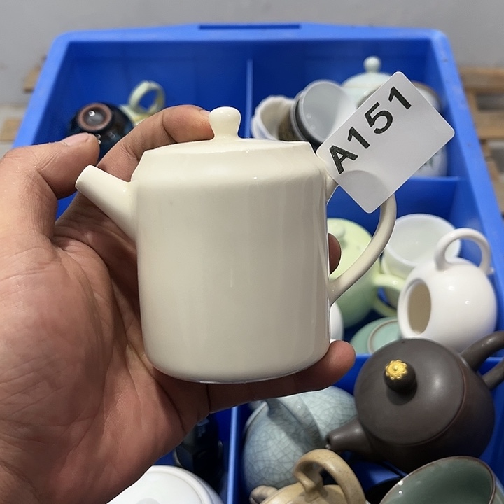 茶具默认微瑕瓷器、茶具、壶、摆件，介意勿拍