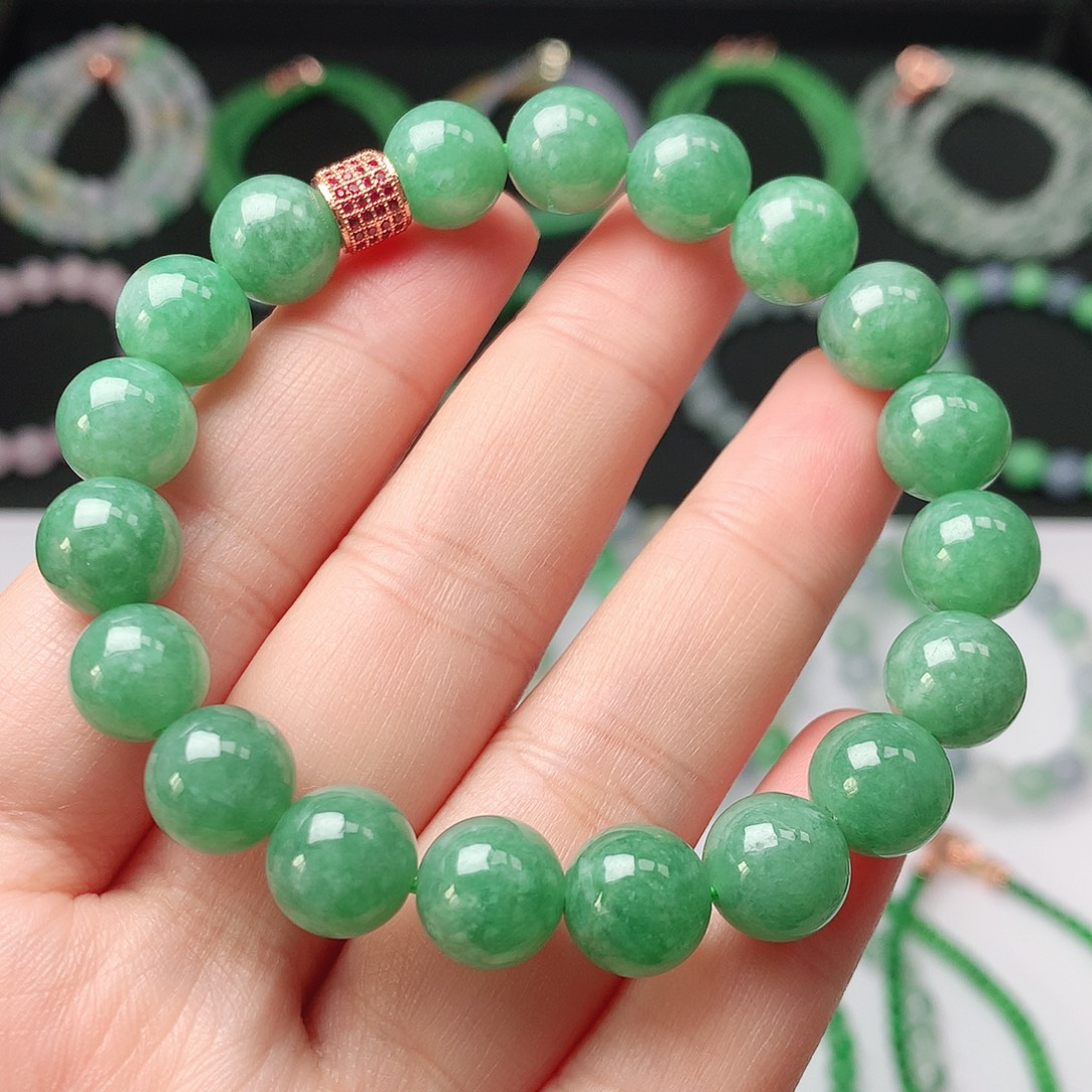 翡翠未镶嵌手链翡翠