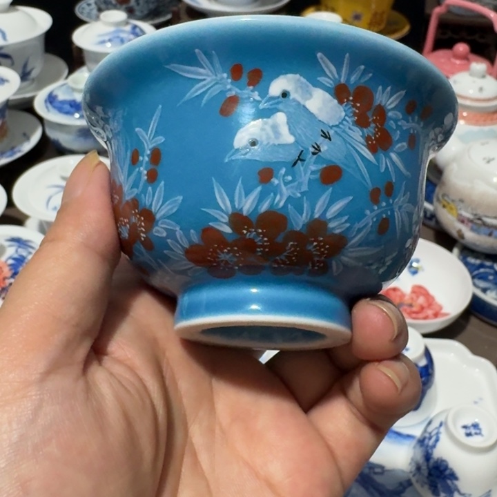 景德镇手工手绘杯