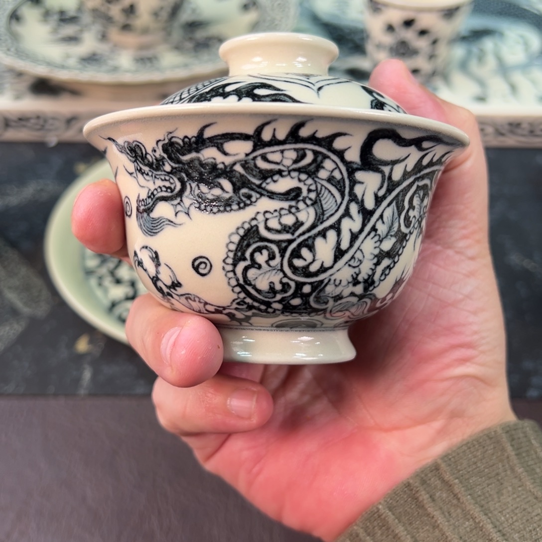 陶景德镇陶瓷手工手绘