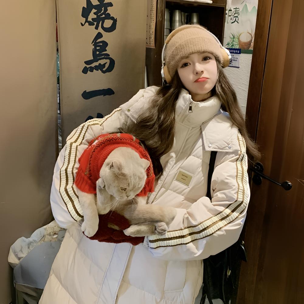 F1 女装25年新款中长款羽绒服外套（非直播勿拍不发货）