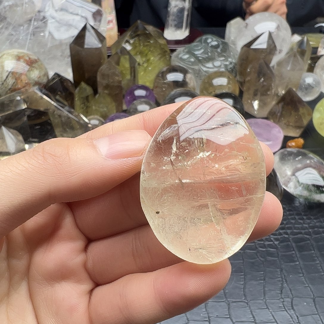 水晶未镶嵌珠宝半成品95水晶 