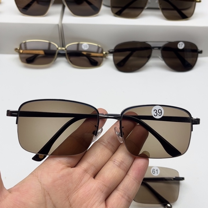 无框中茶色半框，39