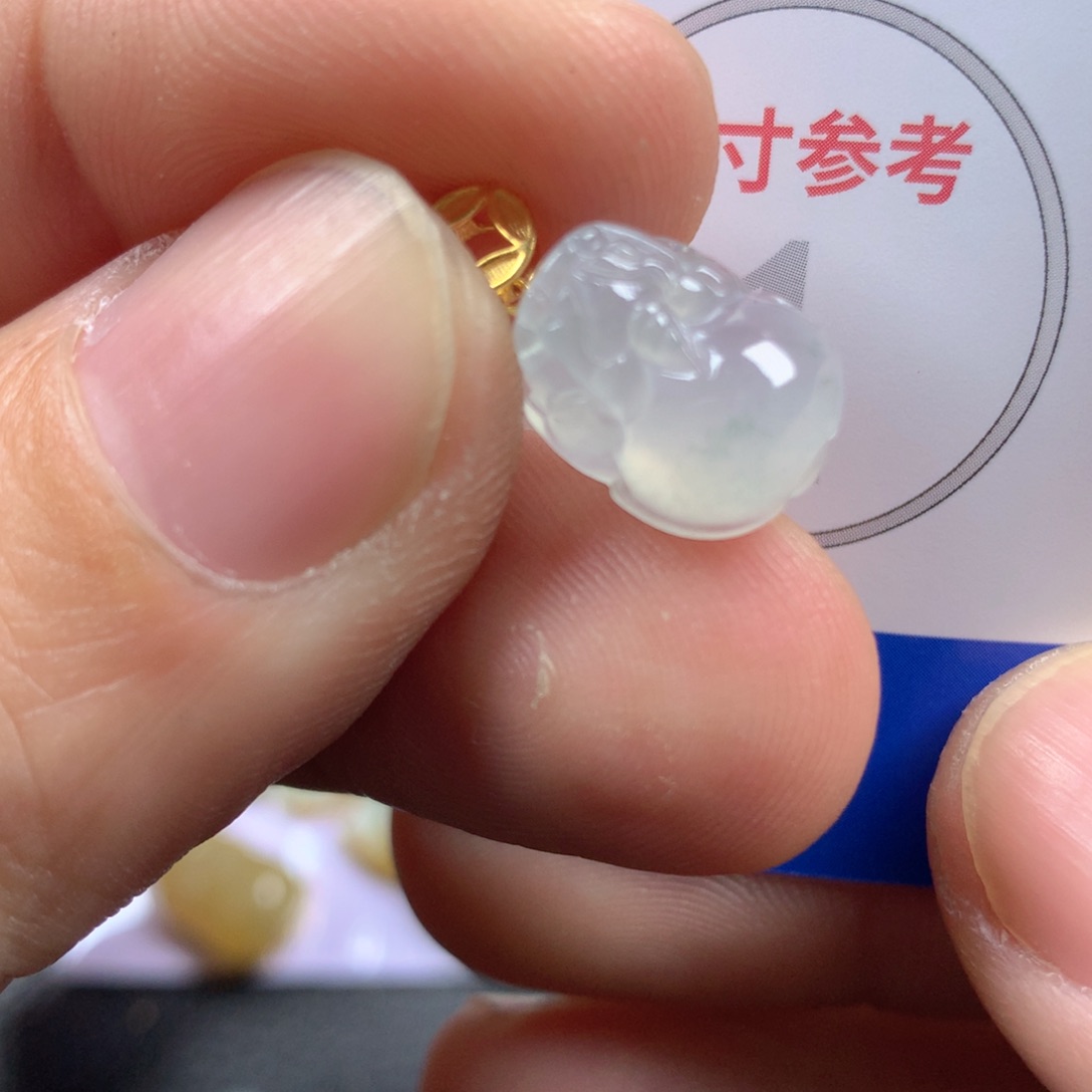 【闪购商品】翡翠颈饰18K金镶嵌翡翠