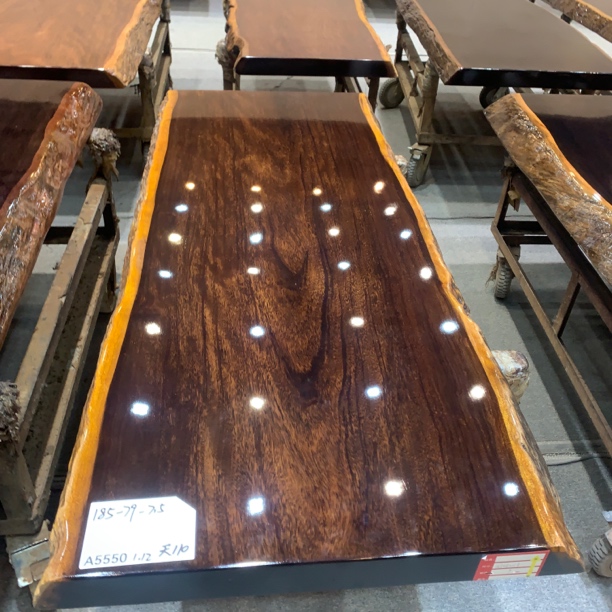 非洲进口原木大板桌