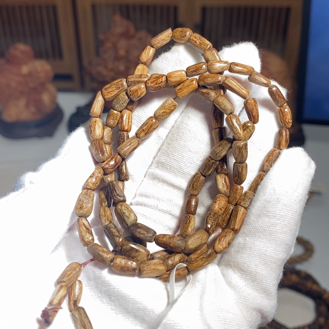 手串沉香东马 不沉水 随形 6.8克