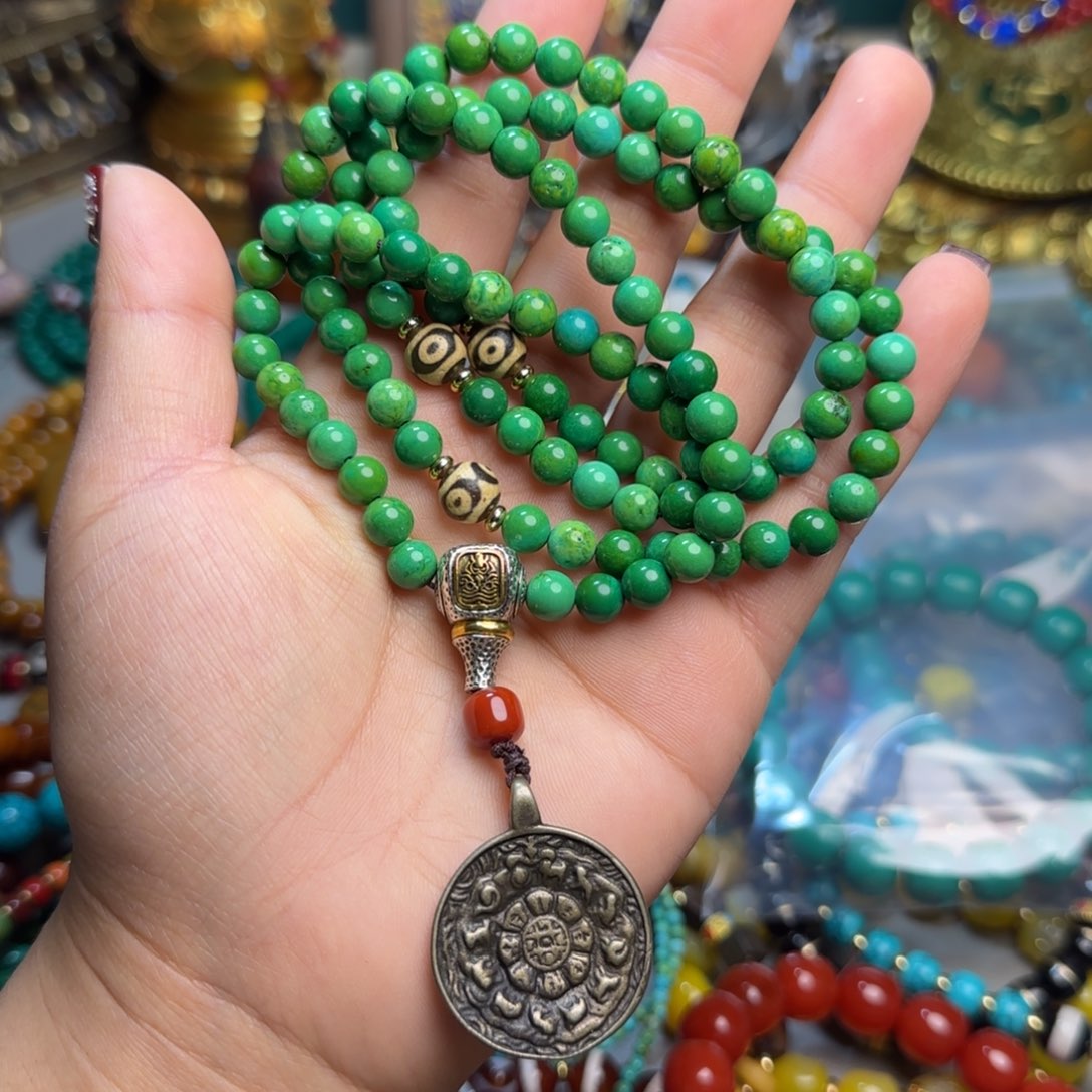 琉璃DIY菩提108-菩提手串