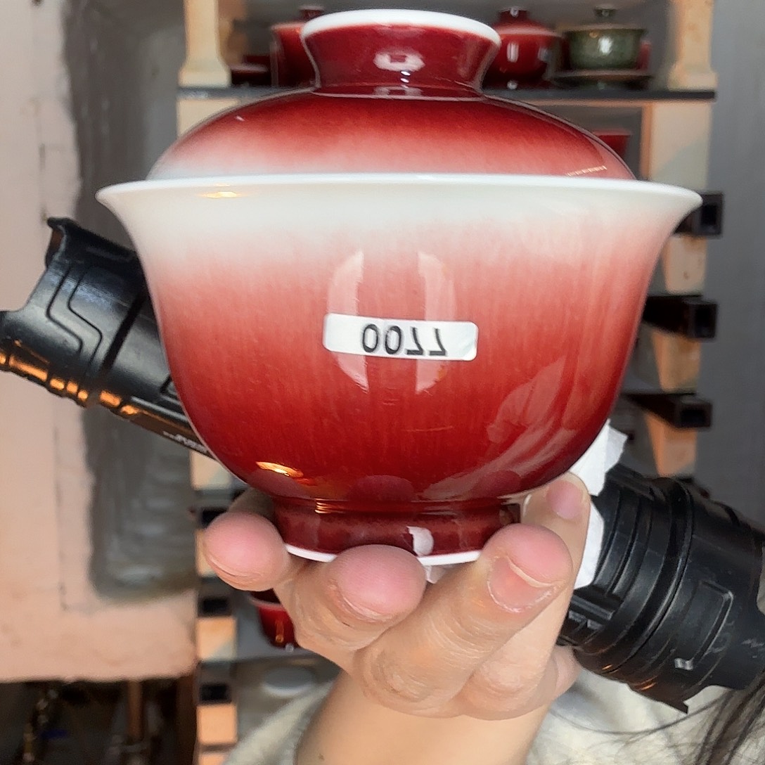 瓷片景德镇郎红陶瓷