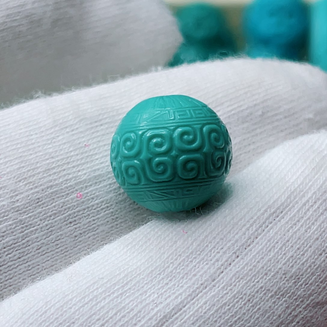 绿松石未镶嵌颈饰卡11.2