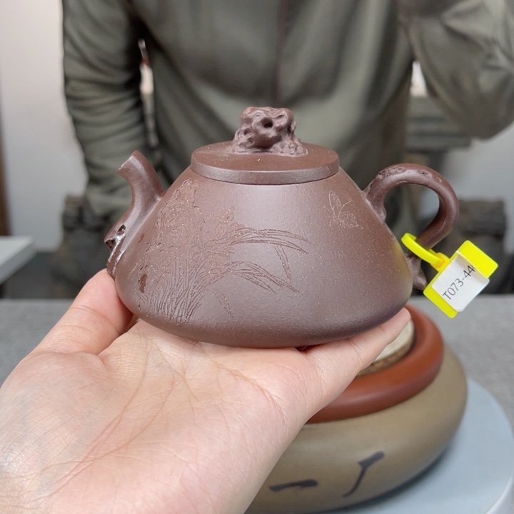 紫砂茶壶紫砂刻绘