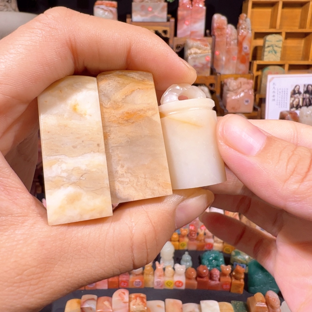 昌化石印石手工制作