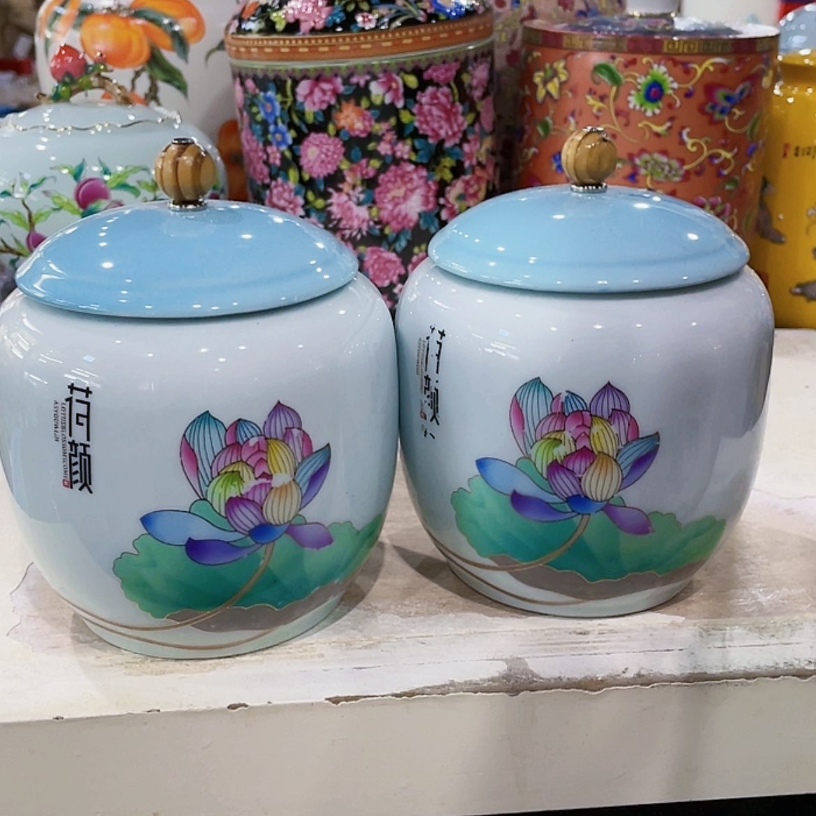 【闪购商品】罐陶瓷茶叶罐密封罐
