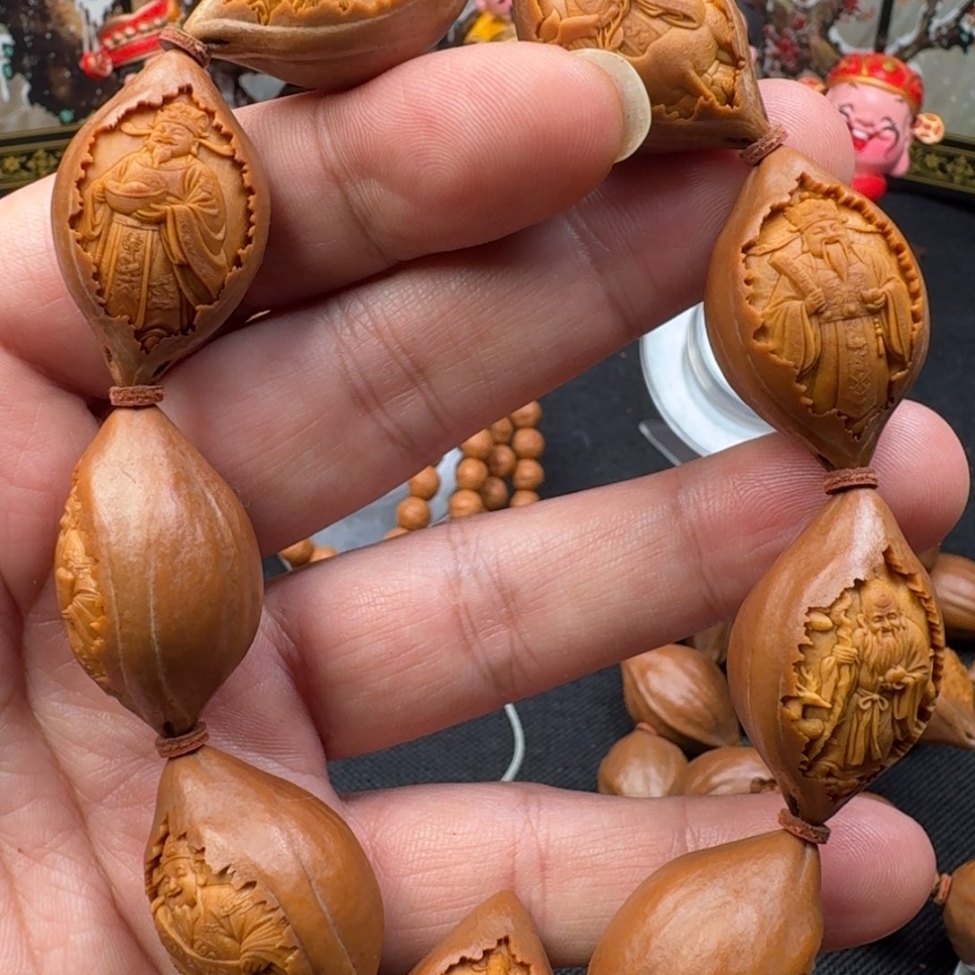 手串/手链橄榄核五福