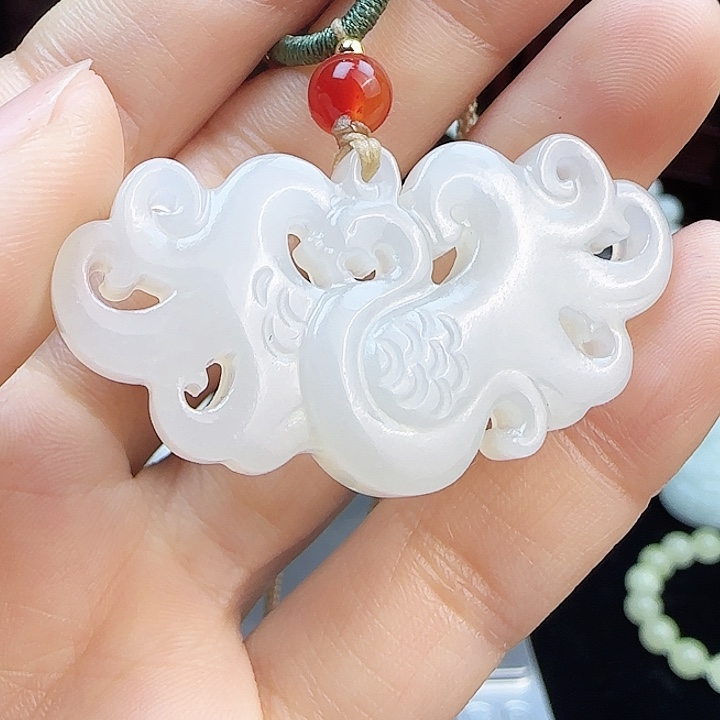 和田玉挂件未镶嵌定制发货