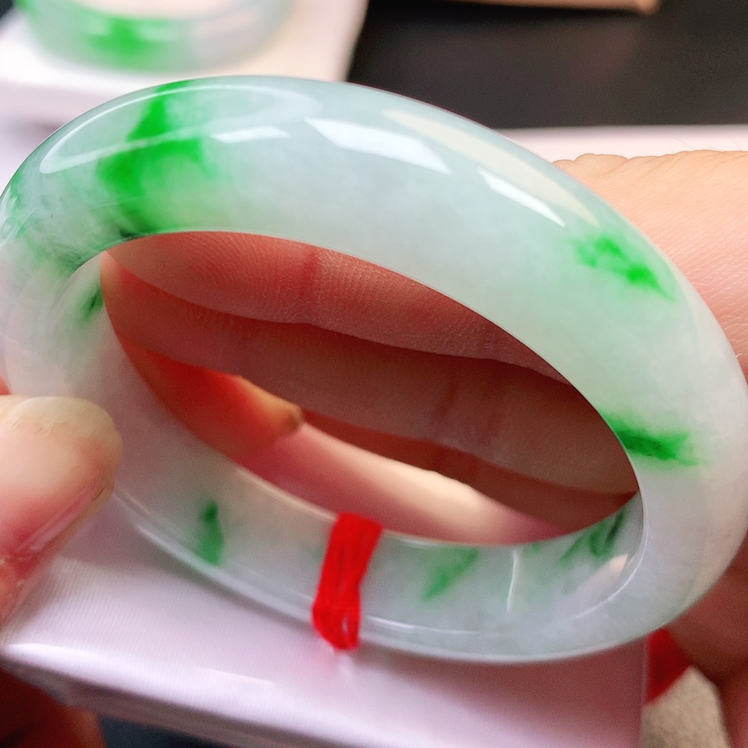 未镶嵌手镯翡翠纯天然A货翡翠老坑翠阳色性价比