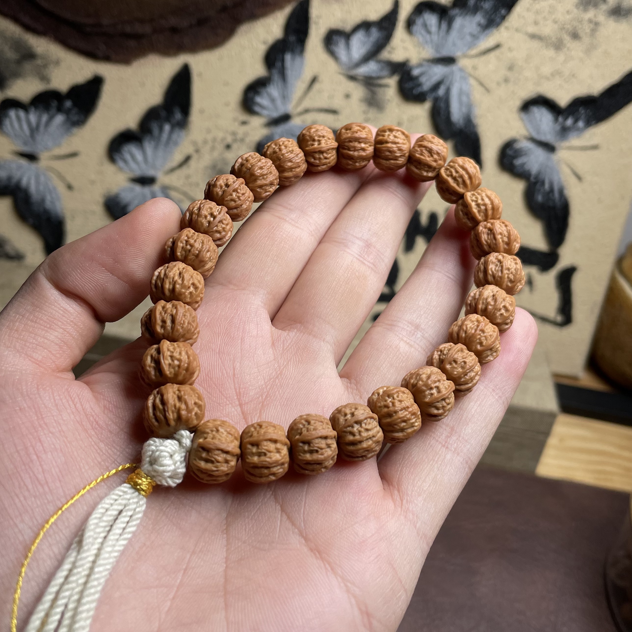 龙源八楞猴头手串