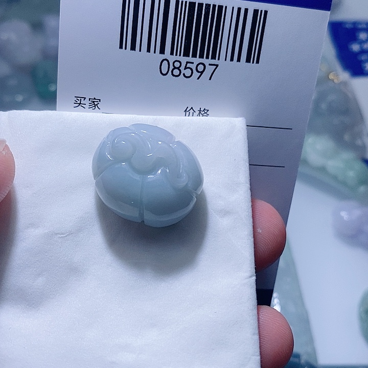 翡翠未镶嵌颈饰天光墟翡翠市场现金代购