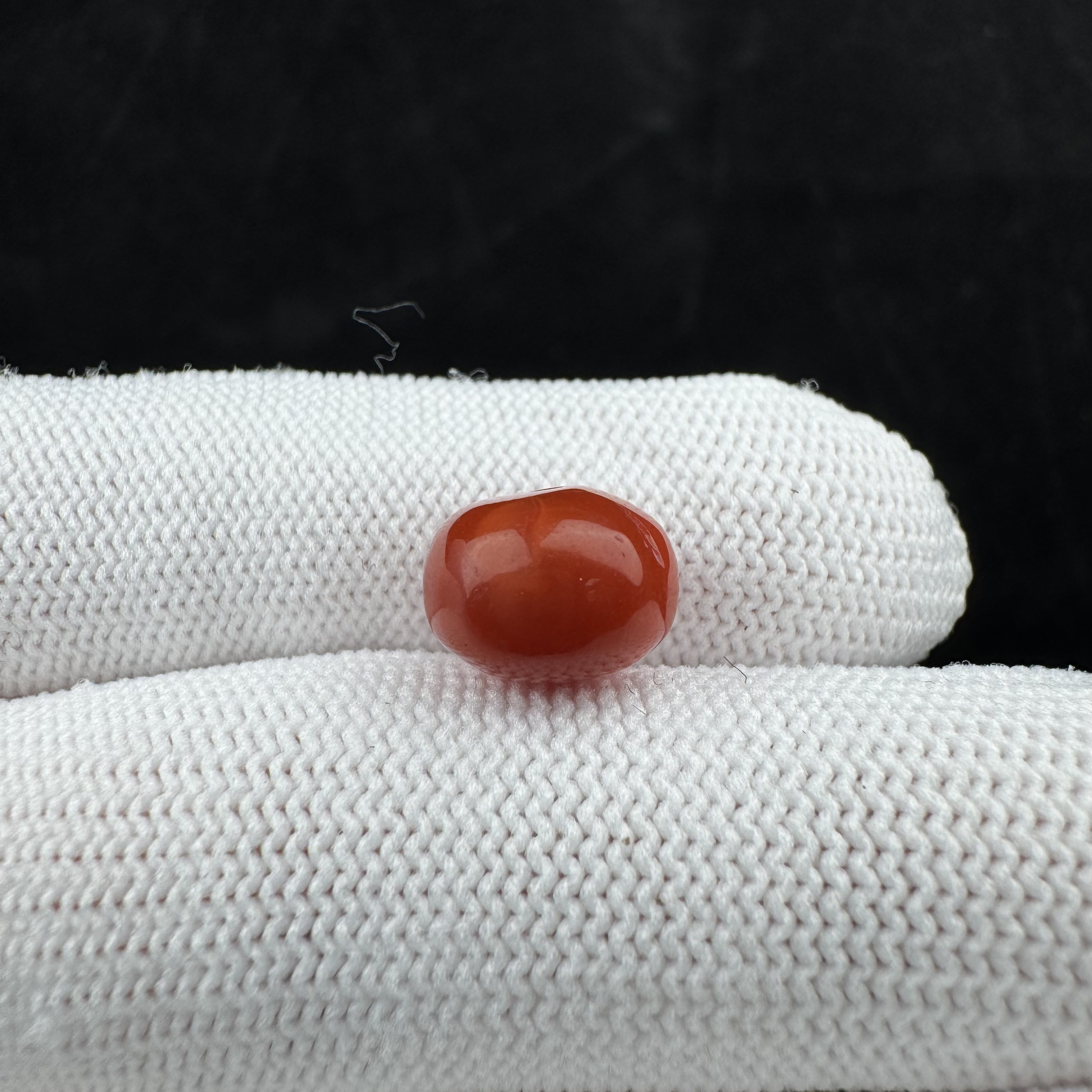 P2023天然南红 扣子10.5*7.8mm支持复检 假一罚四