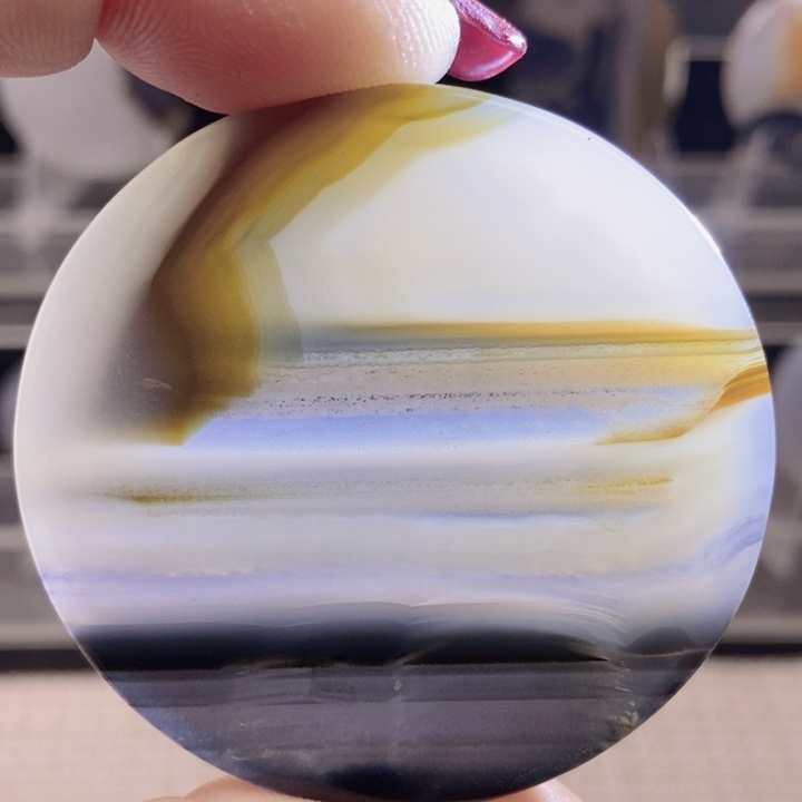 玛瑙/玉髓未镶嵌颈饰