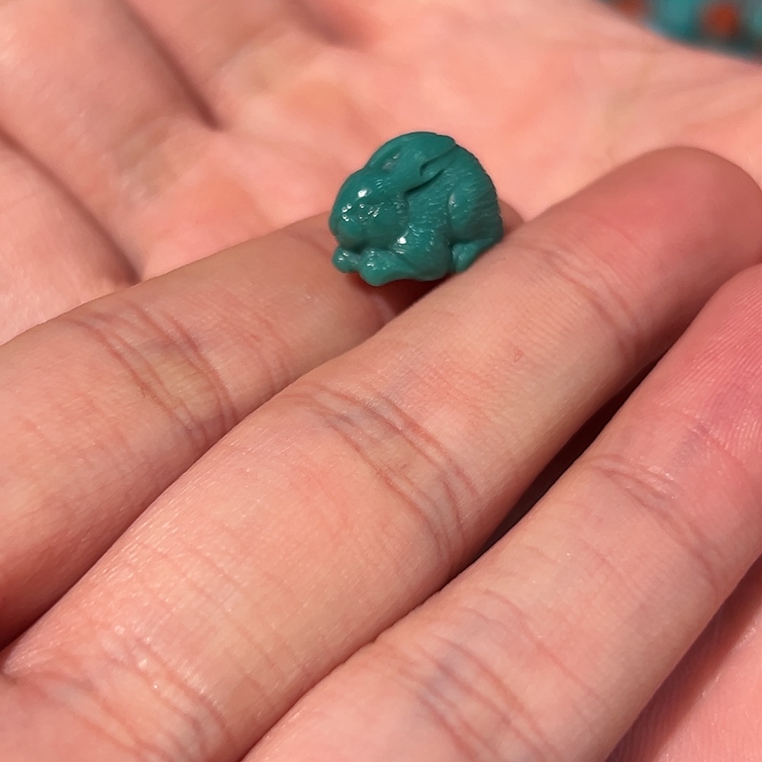 绿松石配饰未镶嵌