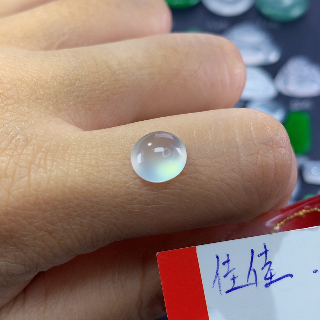 翡翠颈饰未镶嵌纯天然缅甸翡翠A货