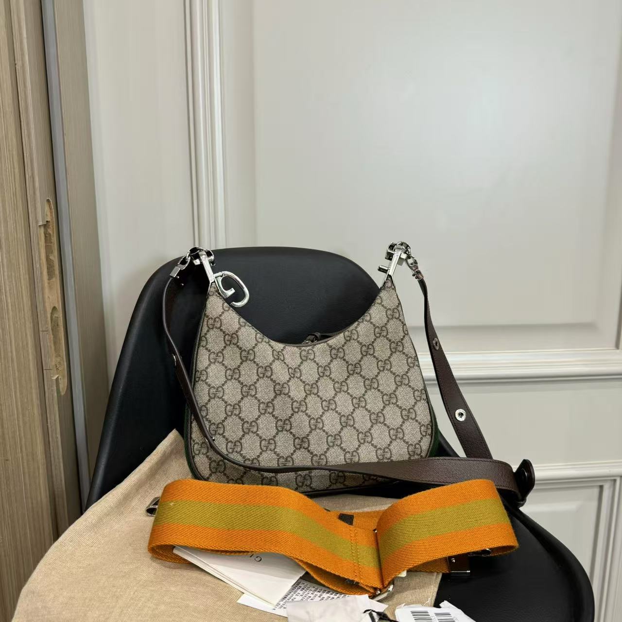 95新 GUCCI/古驰 乱乱子中古/女士/单肩包/95506