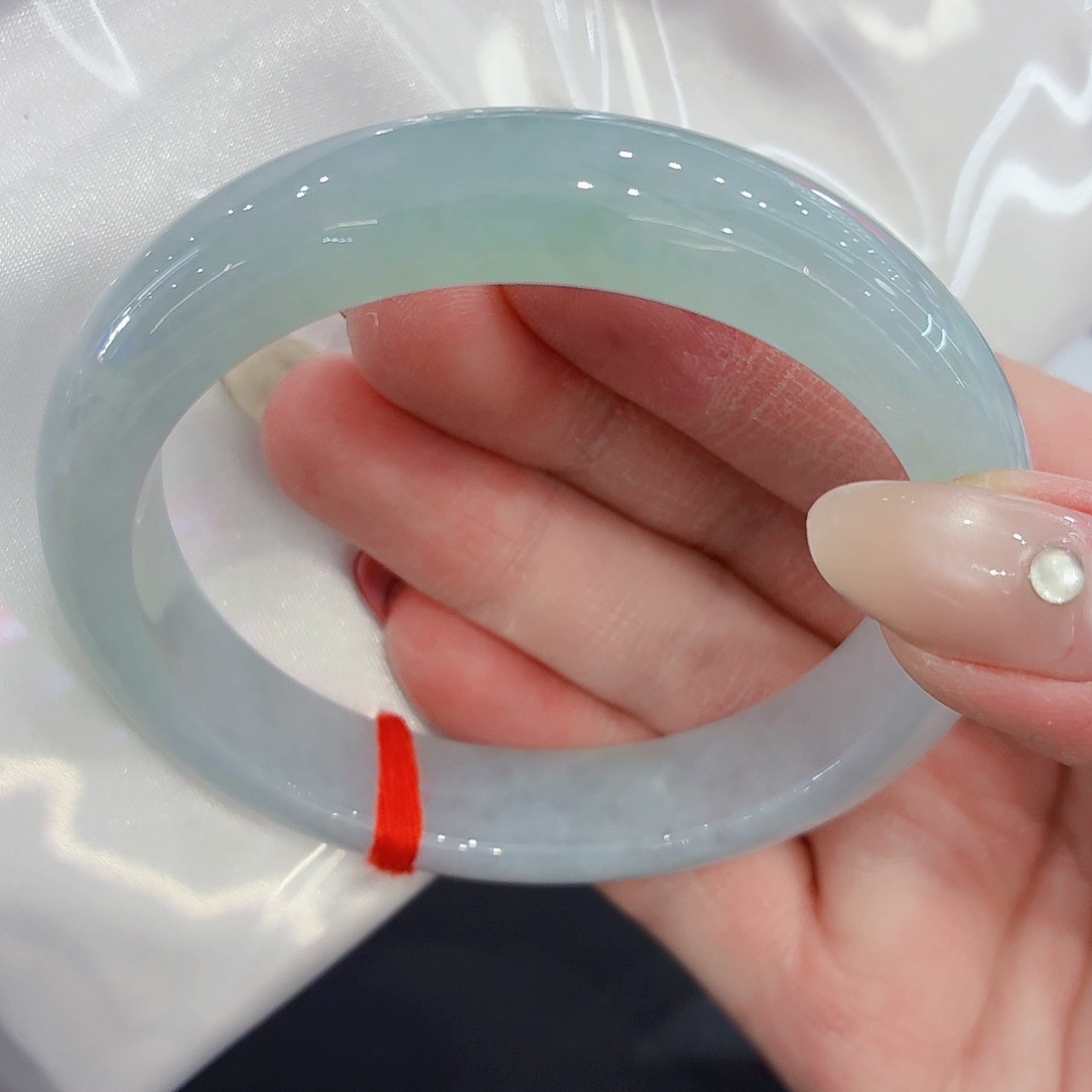 翡翠未镶嵌手镯翡翠59-60圈口