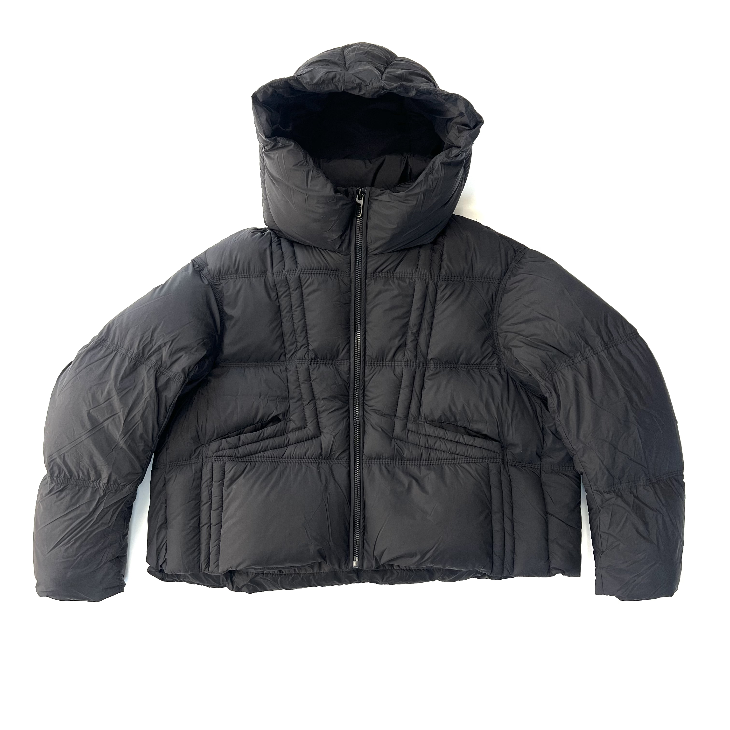 冬季时尚羽绒服高级感欧美风