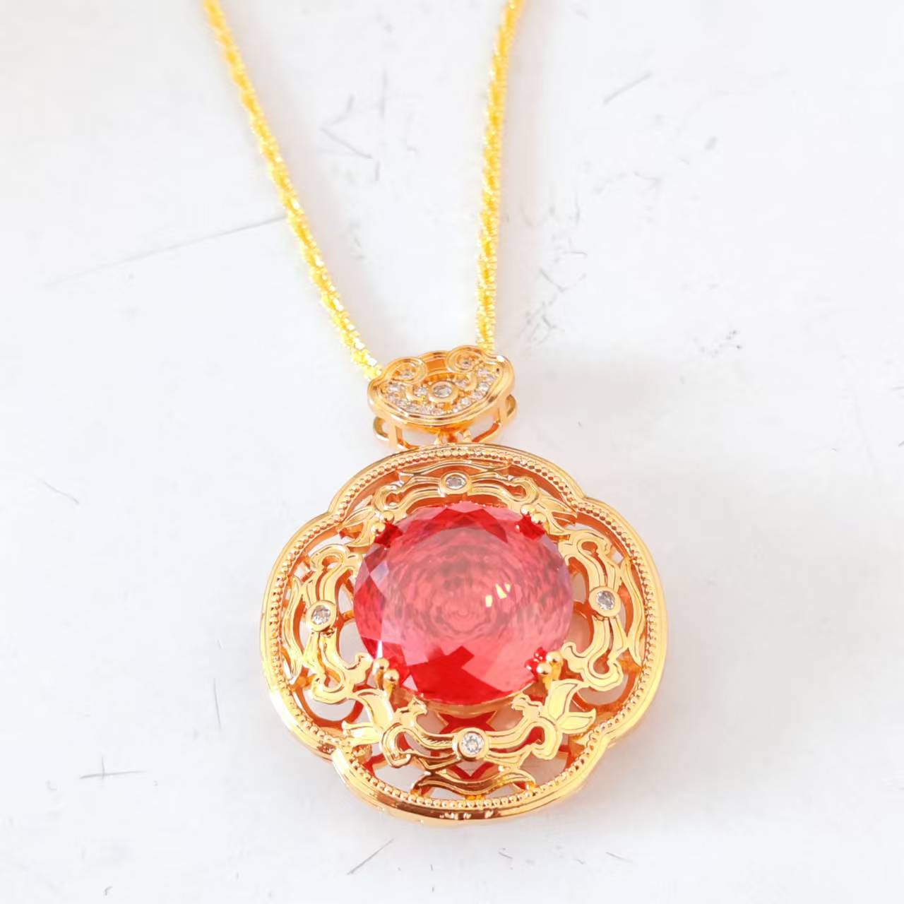 非金属珐琅吊坠  轻奢时尚气质百搭精致精美吊坠zxs1027707