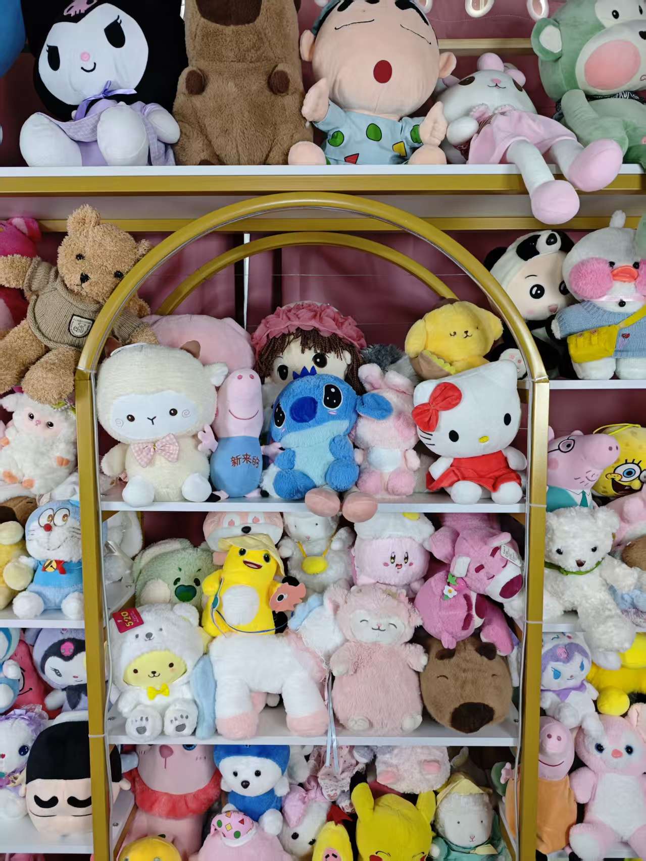 中古毛绒玩具婚庆抛洒摆摊玩具套圈娃娃机公仔庆典默认微脏微瑕