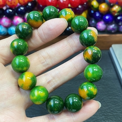 玛瑙未镶嵌手饰龙胆草14