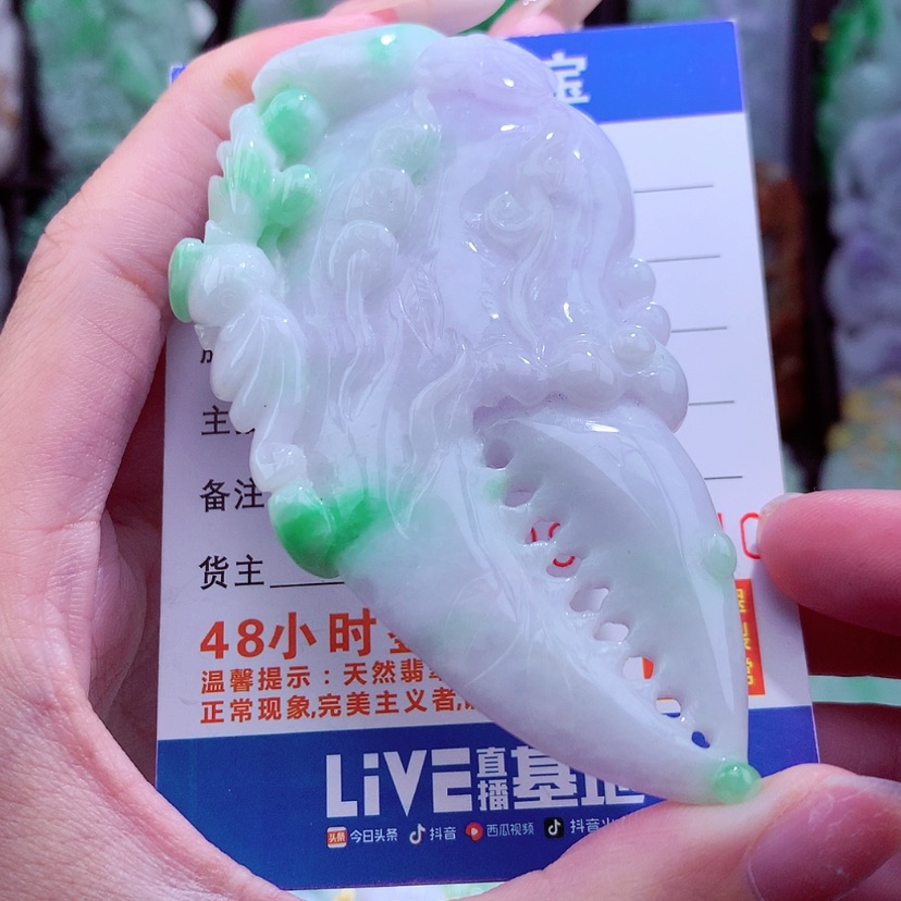 【闪购商品】翡翠颈饰未镶嵌挂件