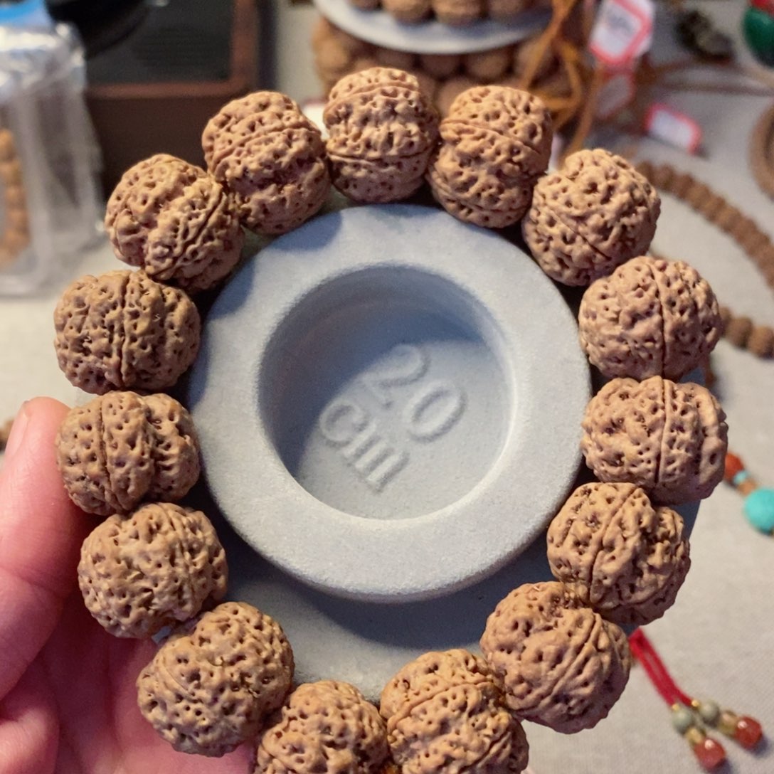 金刚菩提手串古龙方蹲梅花♣️23