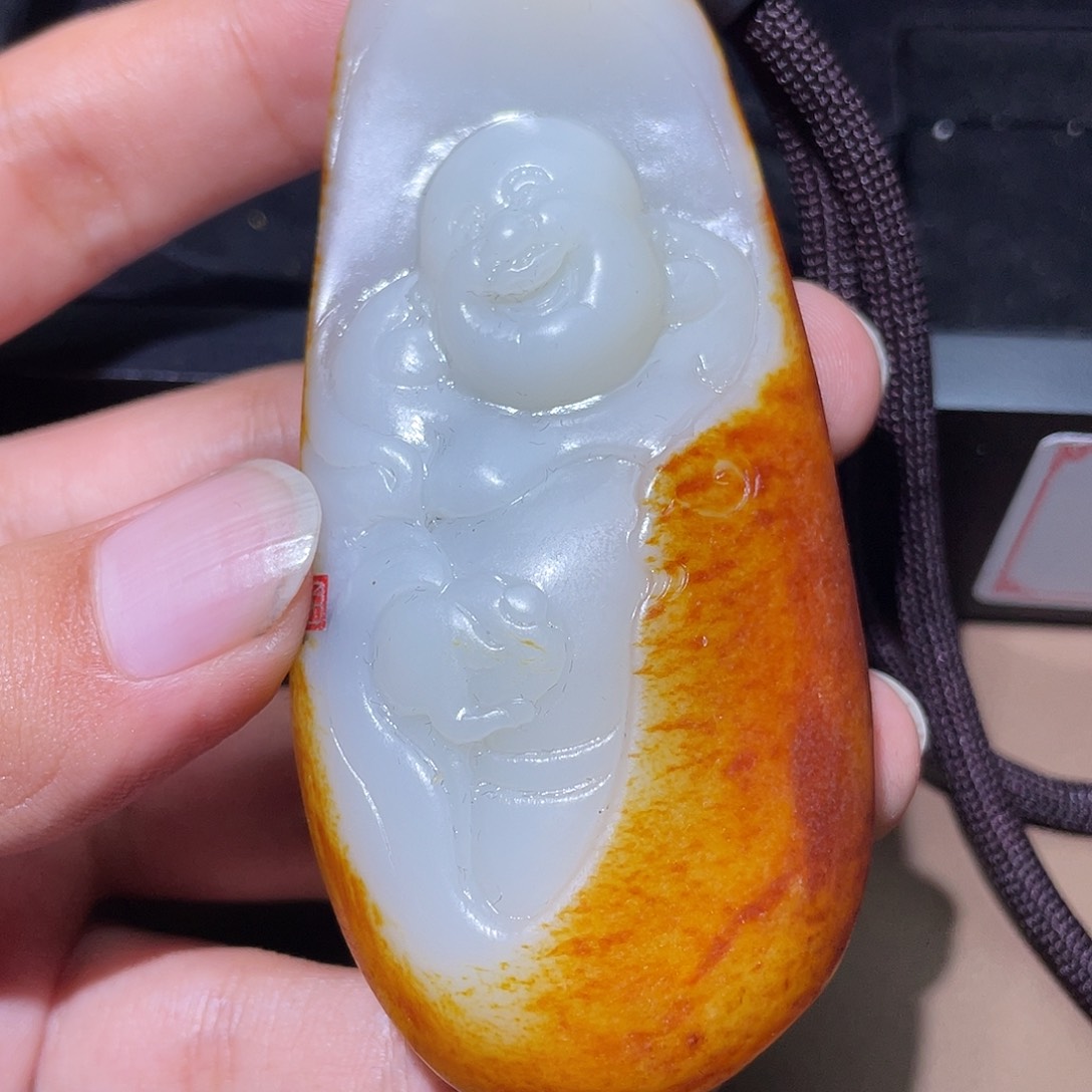 和田玉颈饰未镶嵌Y