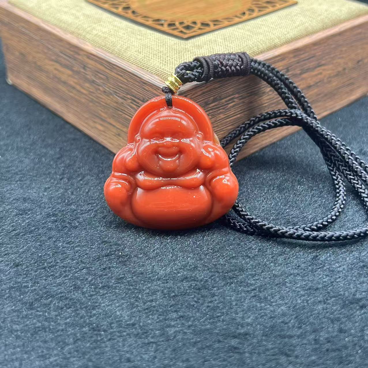 【百世璀璨 尽耀光芒】上古鸿蒙珠佛公吊坠F6