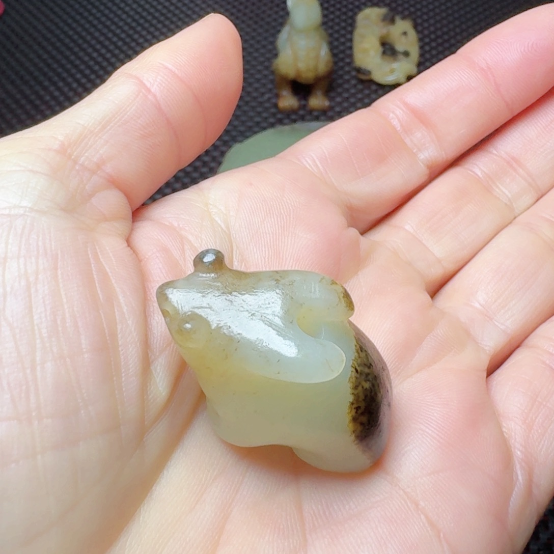 和田玉把件未镶嵌