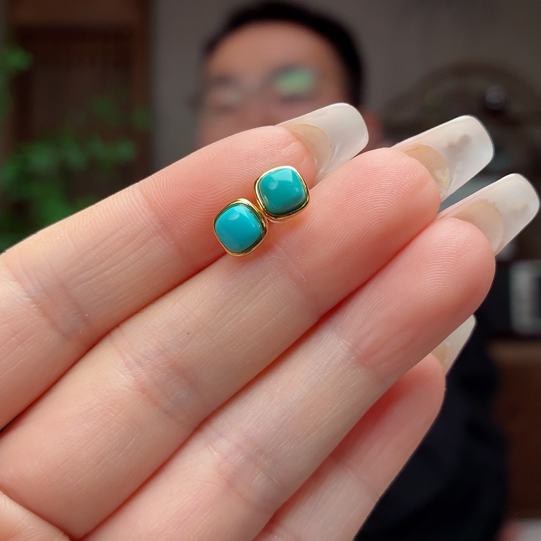 绿松石未镶嵌珠宝奇石多样性发货