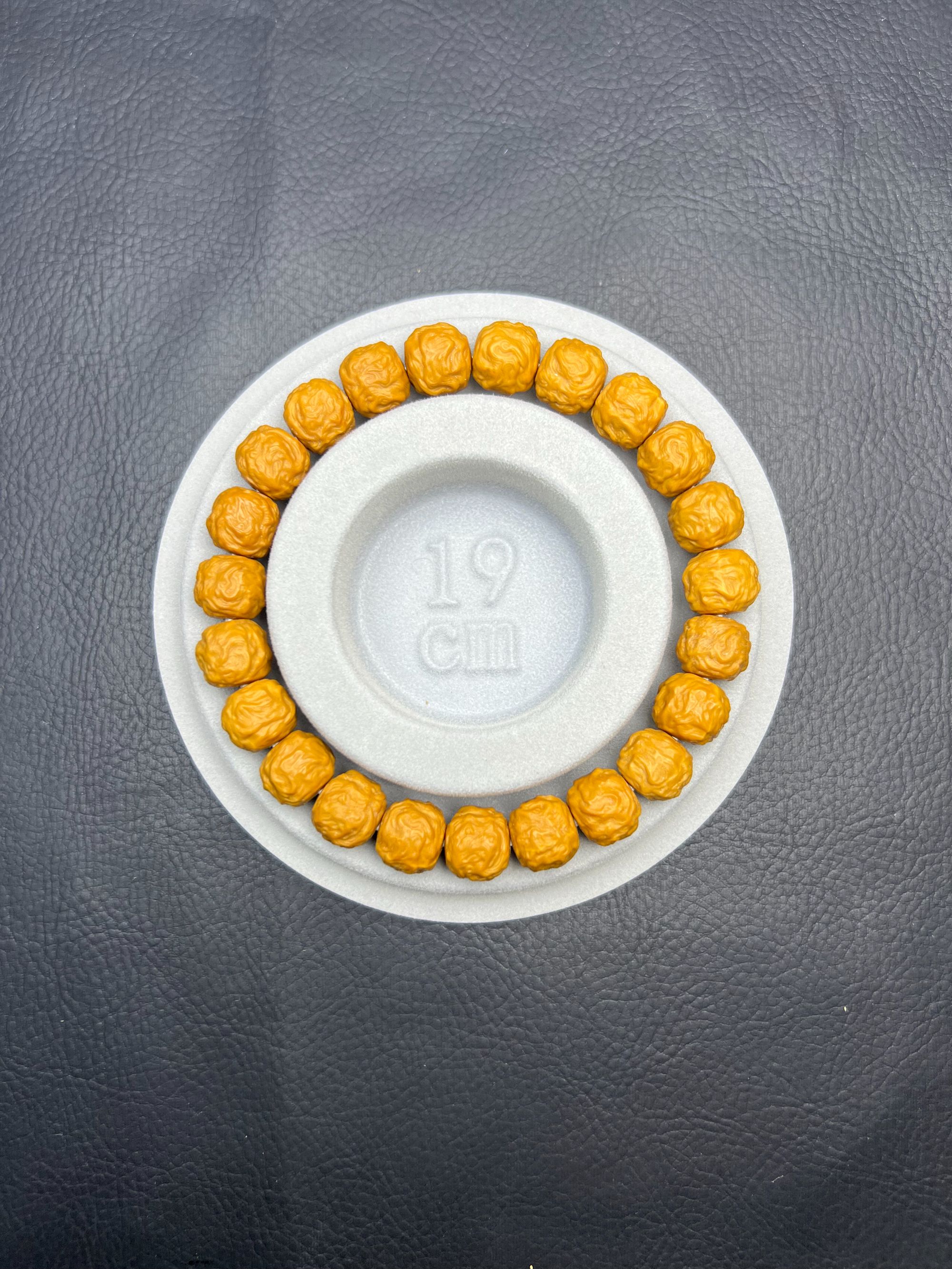 【龙蛇之变】全品无暇猴头核桃文玩手串原皮原色小馒头料雕刻同尺寸