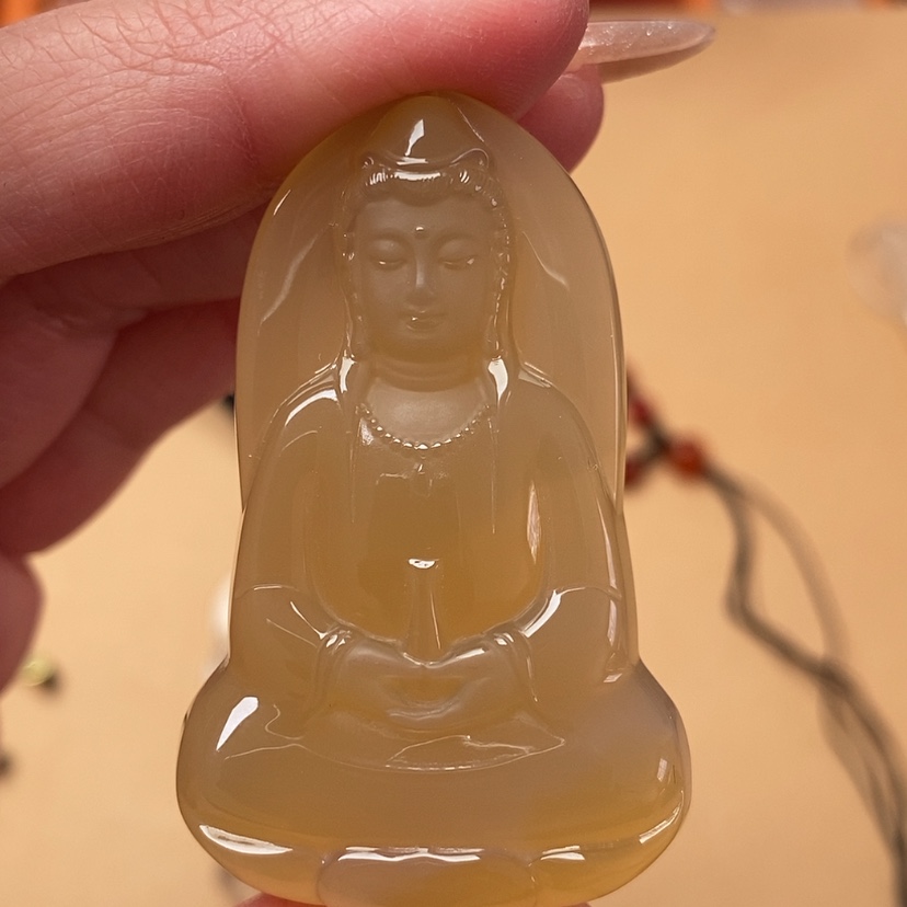 【闪购商品】玛瑙/玉髓颈饰未镶嵌藕*酱
