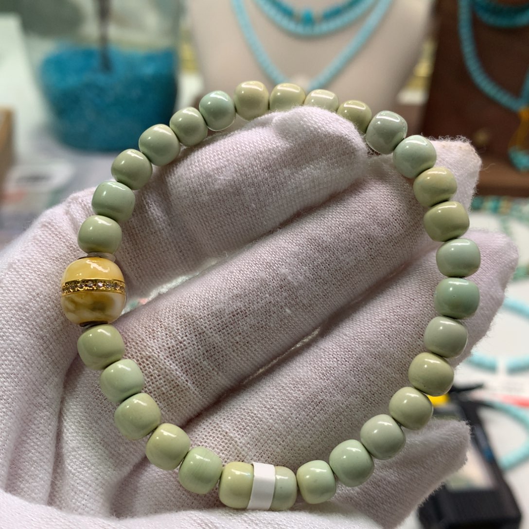 绿松石未镶嵌配饰