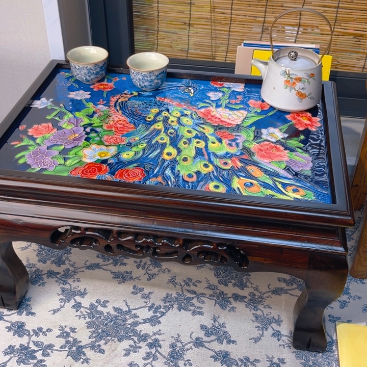 盖子款瓷板画艺术作品