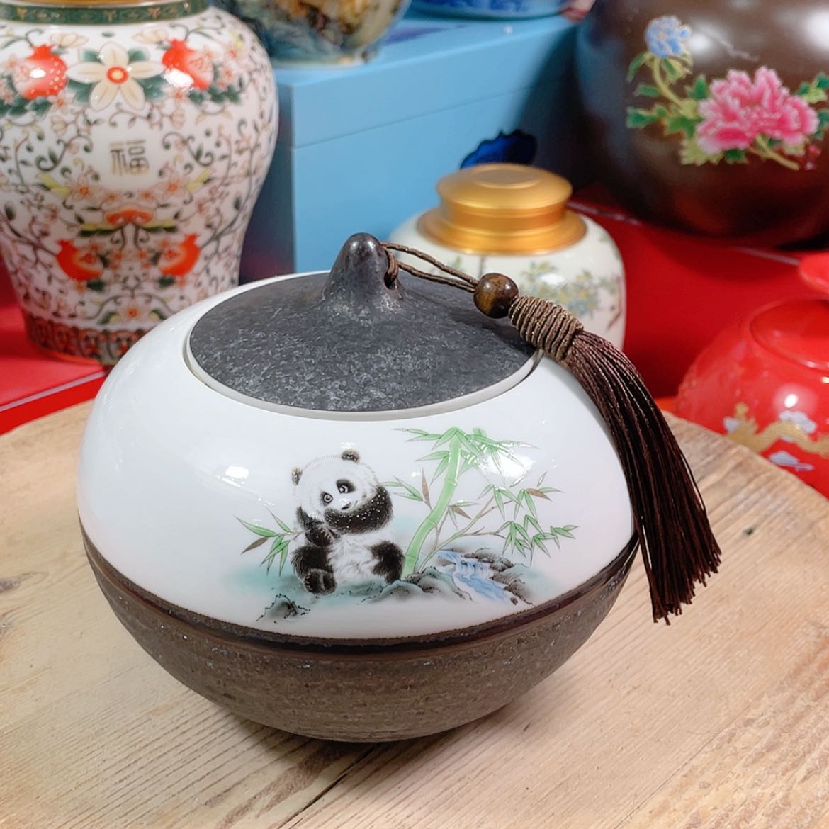 【闪购商品】罐陶瓷茶叶罐密封罐