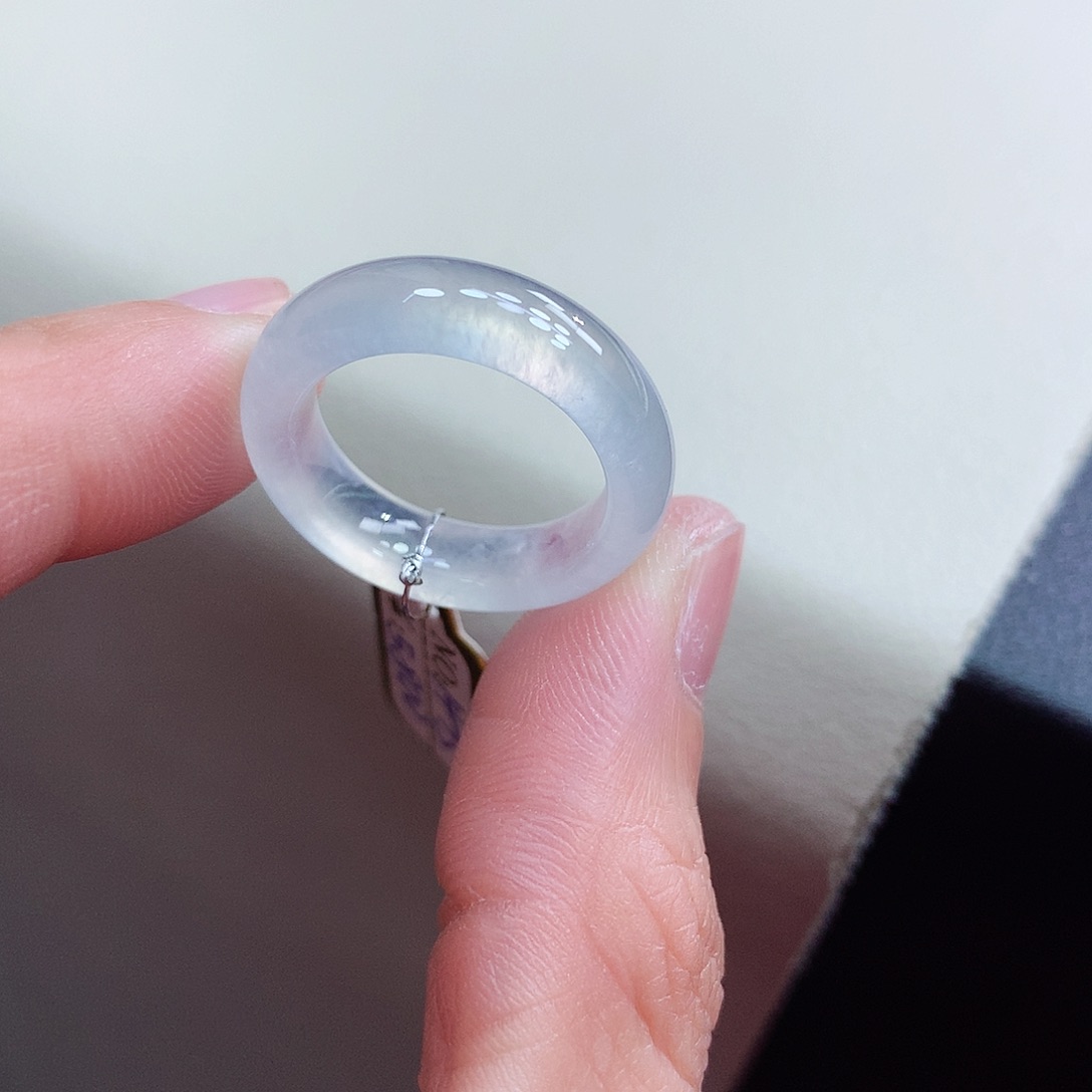 未镶嵌戒指翡翠14-15号