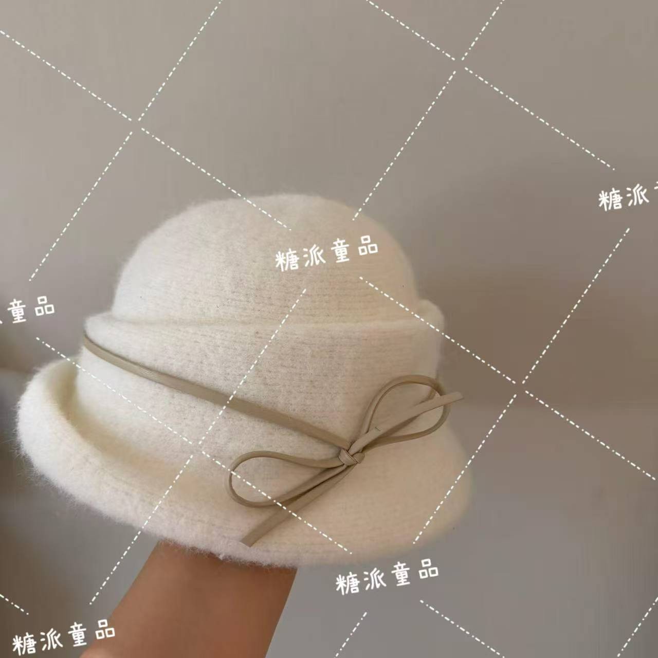  7843千金赫本风小礼帽