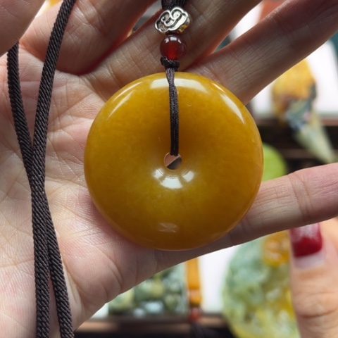 岫玉挂件未镶嵌挂件