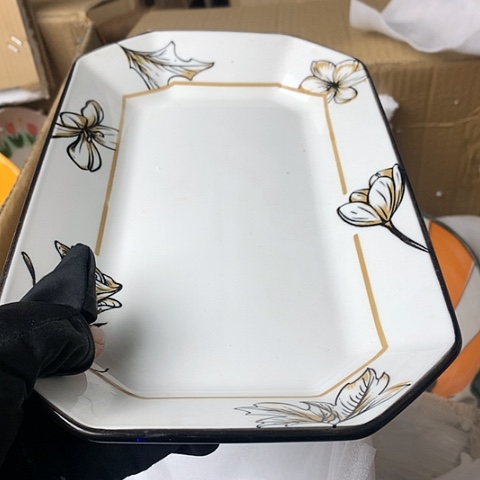 盘陶瓷制品满25拼单发货默认微瑕